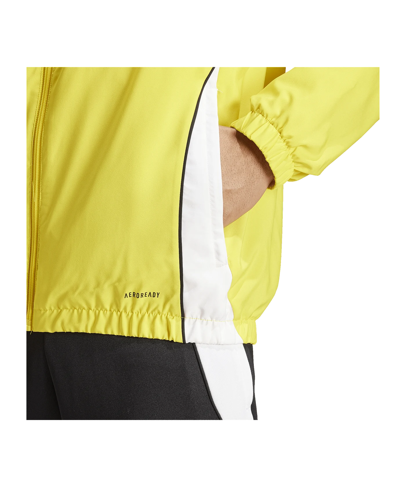 adidas Tiro 24 Windbreaker Gelb Weiss Schwarz