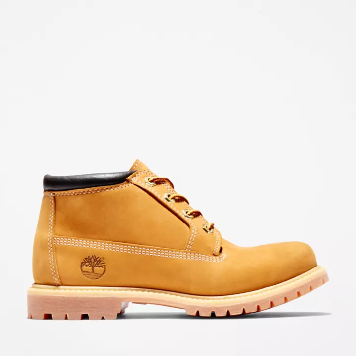 Bota Chukka Nellie Warm Impermeável Feminina na cor Amarela