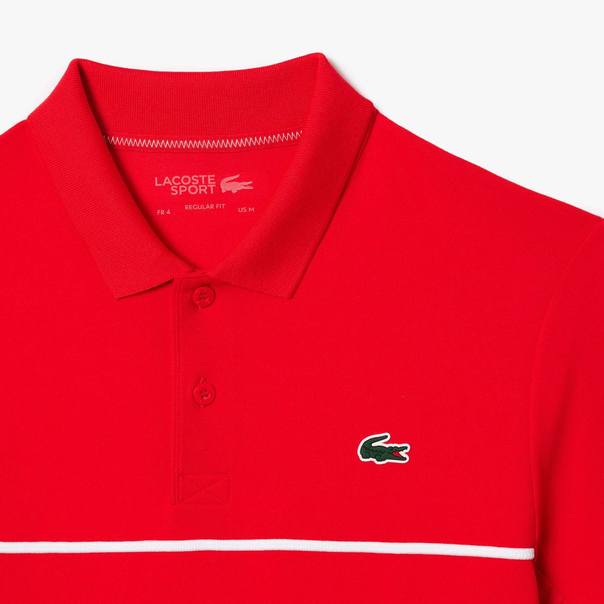 Ultra-Dry Piqué Tennis Poloshirt Kurze Ärmel - Rot - Lacoste - Herren