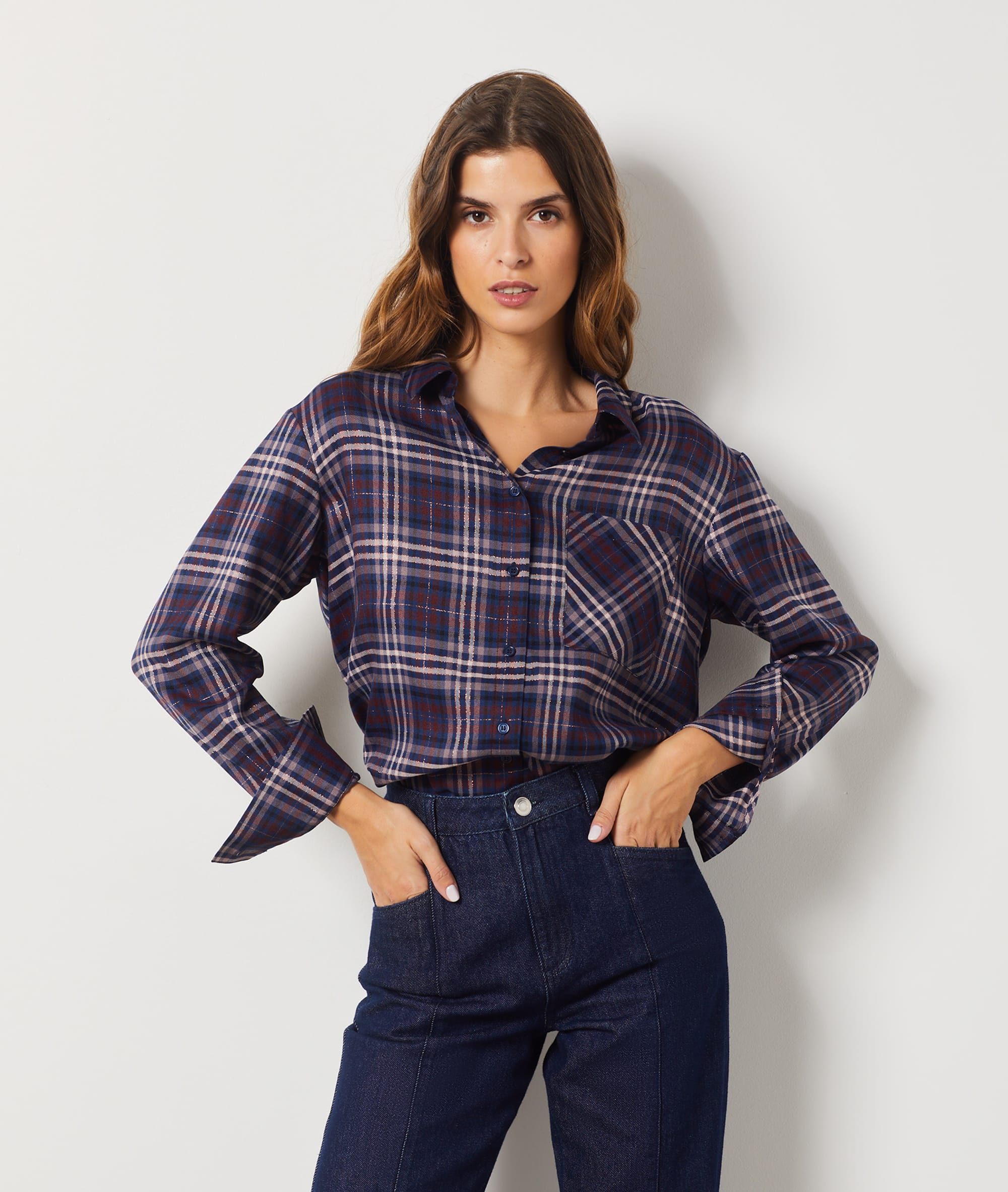 Chemise manches longues