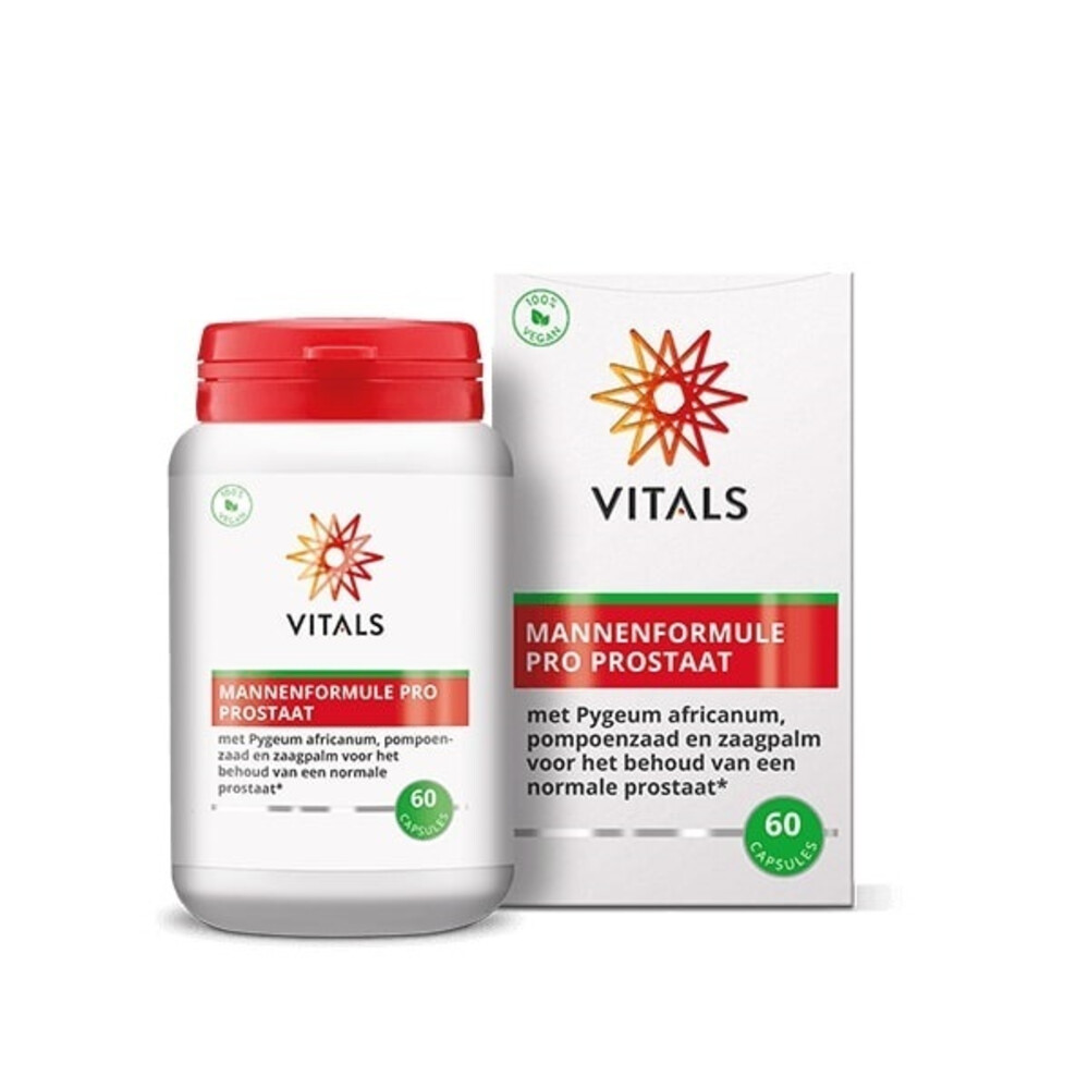 Vitals Mannenformule Pro Prostaat60 vegacapsules