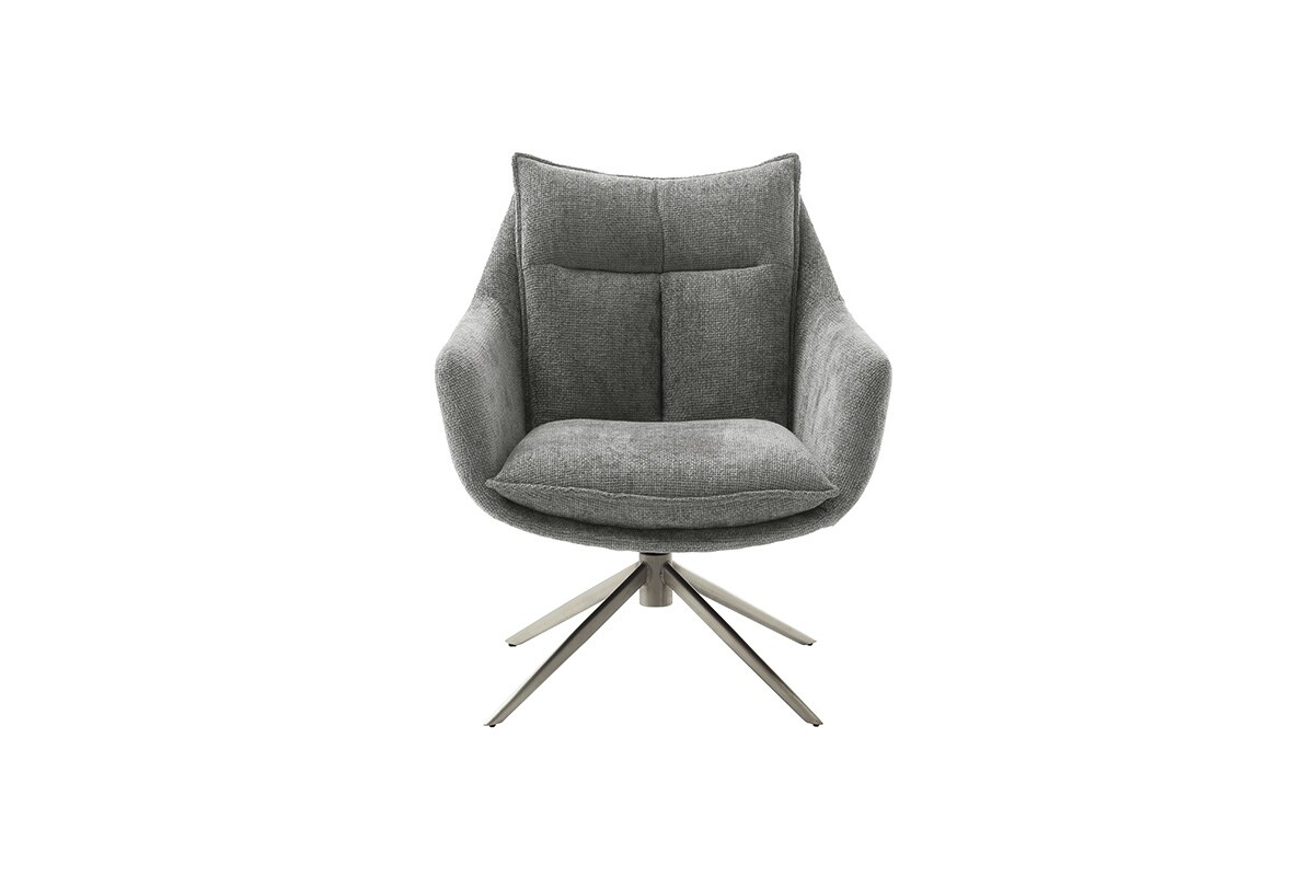 iNNoSeat by MCA + PARKER Drehstuhl mit Armlehnen - versch. Farben - Edelstahl / Anthrazit