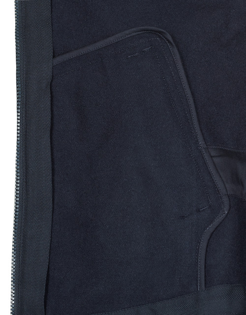 G-Star Raw - SLIM WOOL JACKET - Noir