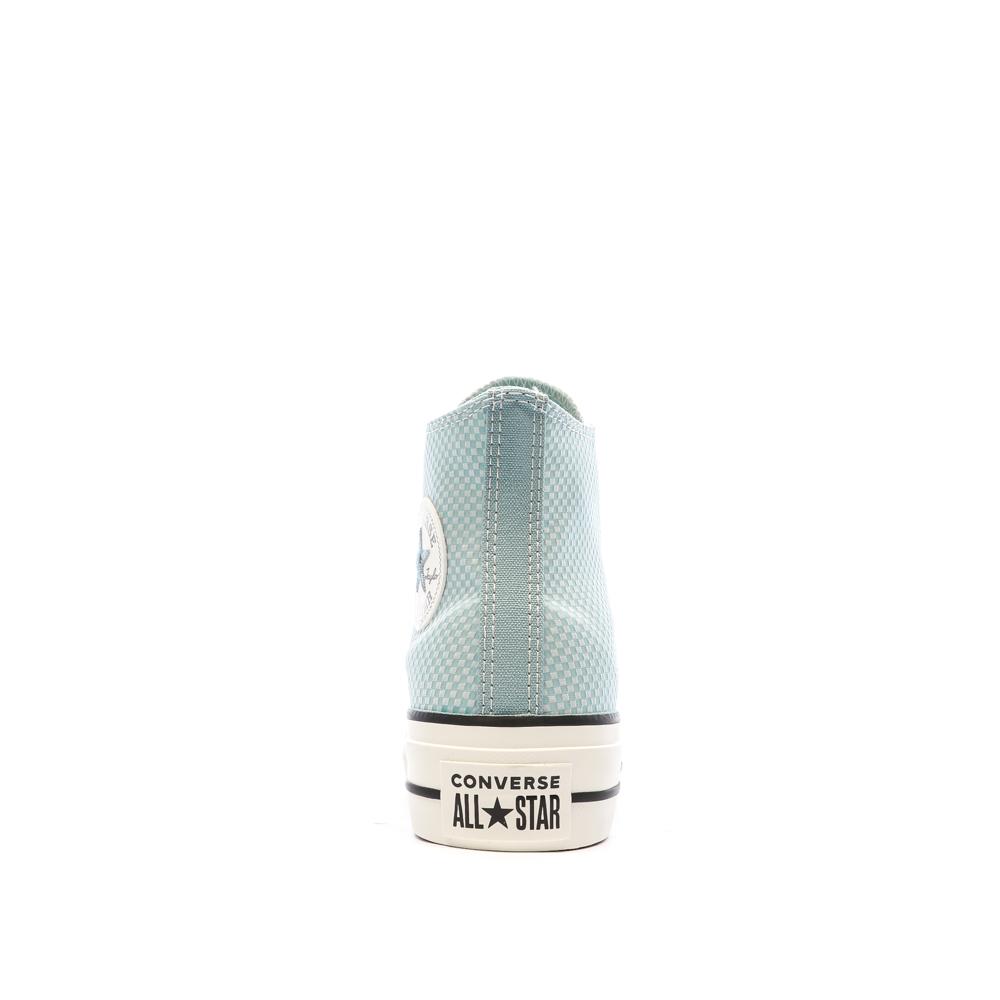 Converse Baskets Turquoise Converse Femme Chuck Taylor All Star Lift Infinity