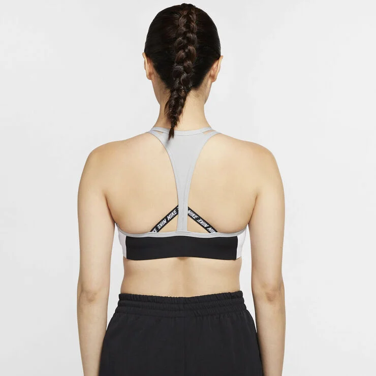 Nike Swoosh Women´s Medium Sup Sports Bh Sort