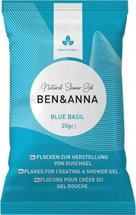 Ben & Anna Blue Basil Natural Shower Gel Flakes 40GR