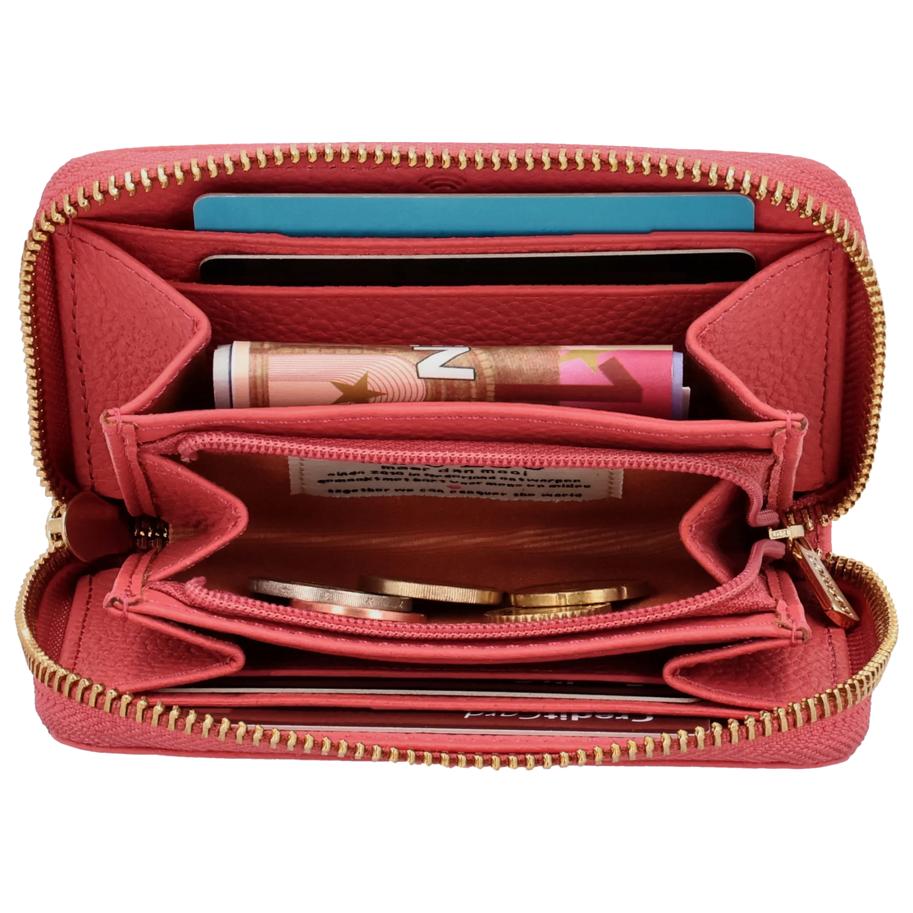 LouLou | Petite Emilie | Leren dames portemonee