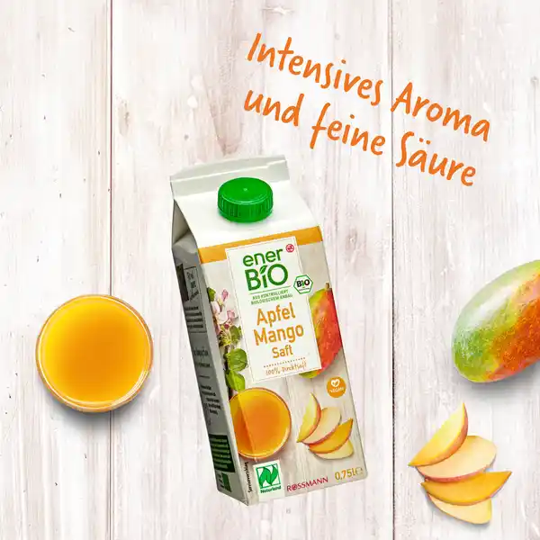 Apfel-Mangosaft Naturland