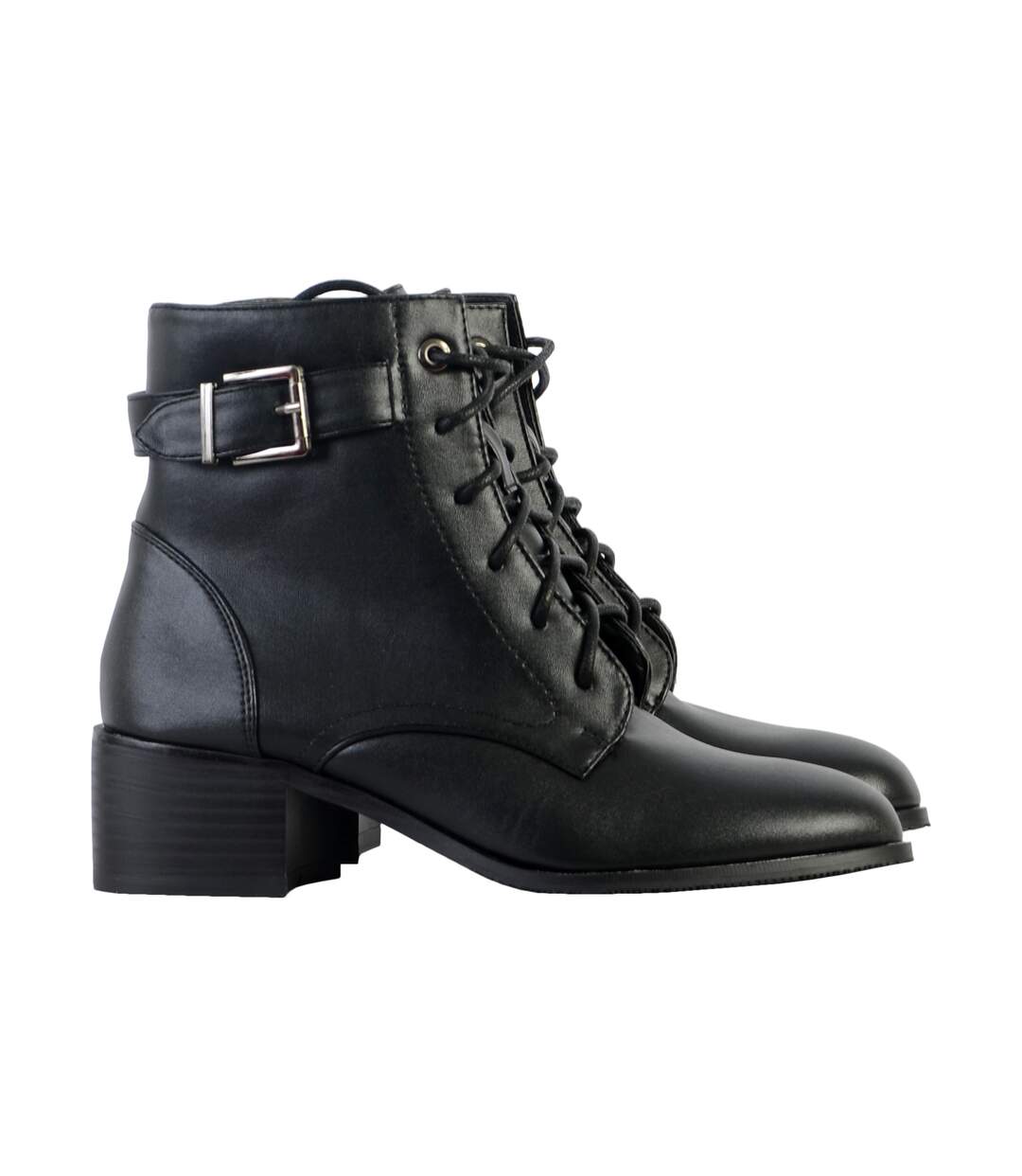 Bottines à Talon Cuir The Divine Factory
