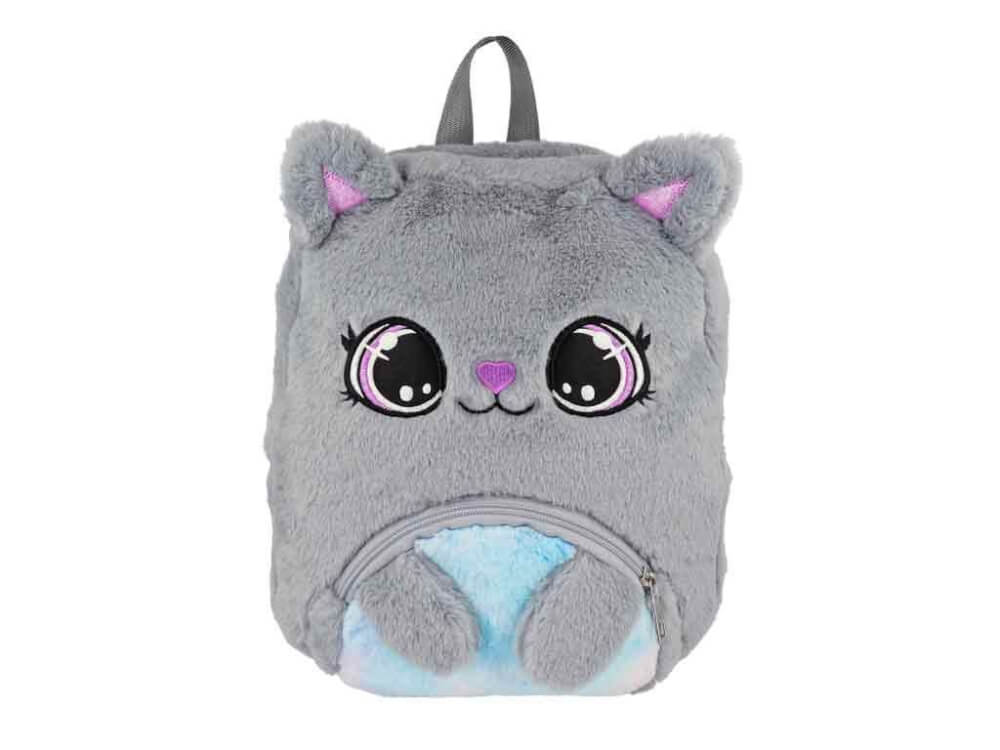 Rucksack Cuties Katze grau (4)