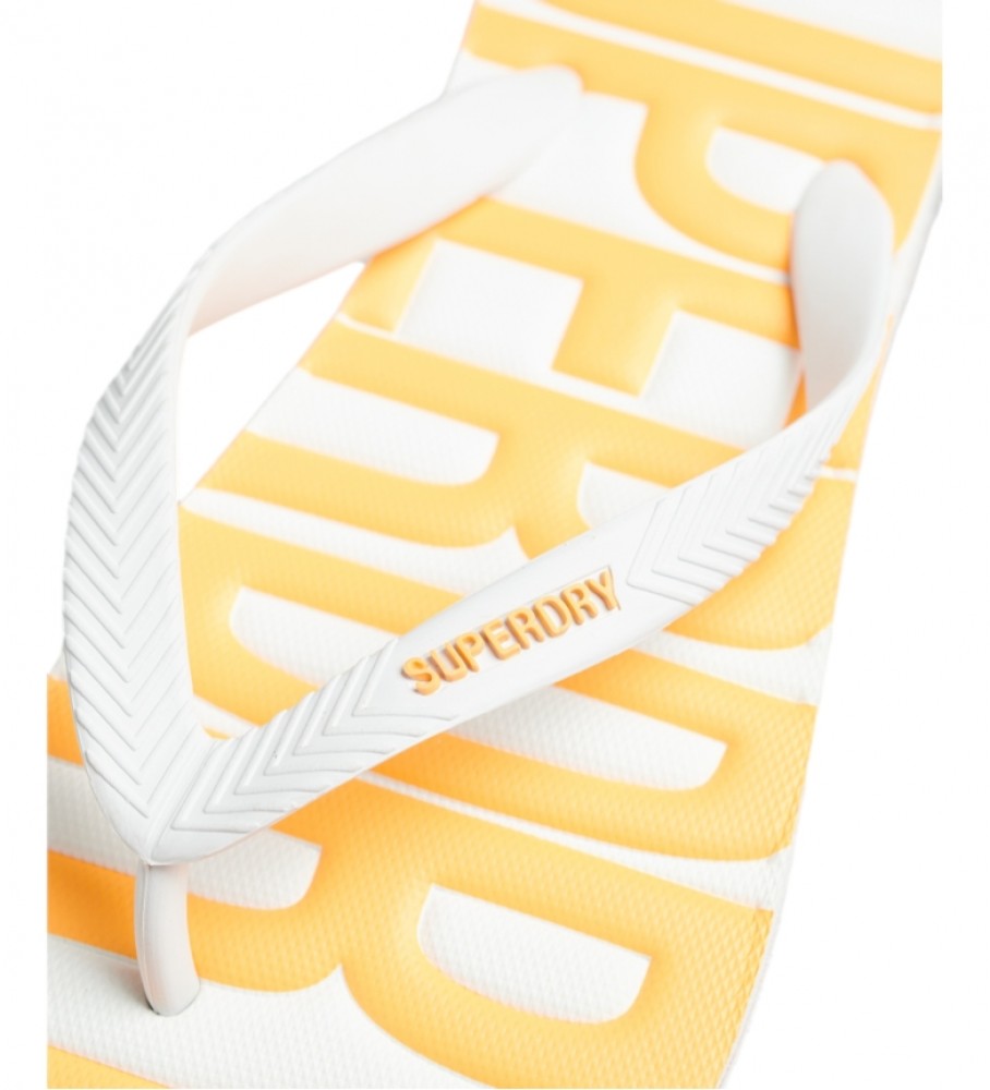 Superdry Chanclas veganas blanco