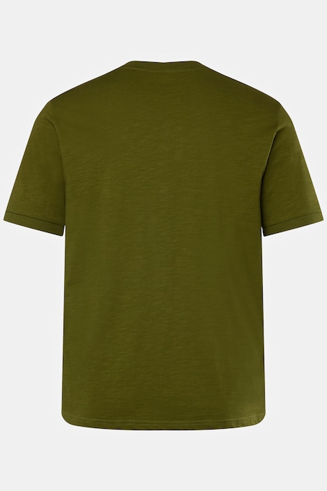 Schlafanzug, Homewear, OEKO-TEX, Zweiteiler, Henley, lange Hose, bis 8 XL