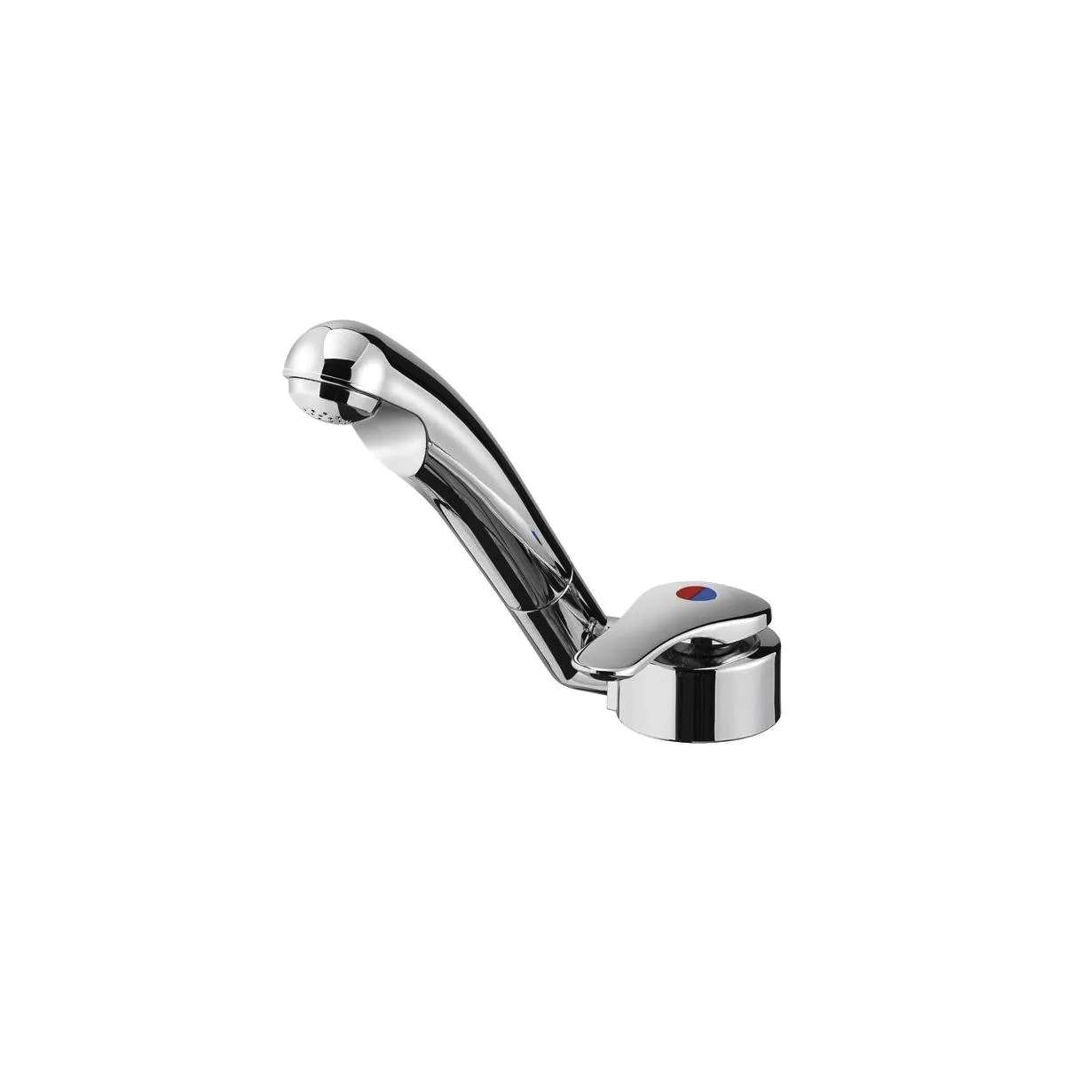 Reich Samba Einhebelmischer mit Schalter chrom