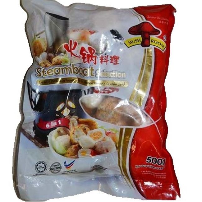 Mushroom Bevroren Hot Pot Selectie 500g