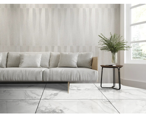 Porseleinen steengoed wand- en vloertegel Galaxy Azzuro 60 x 120 x 0,9 cm glanzend gerectificeerd