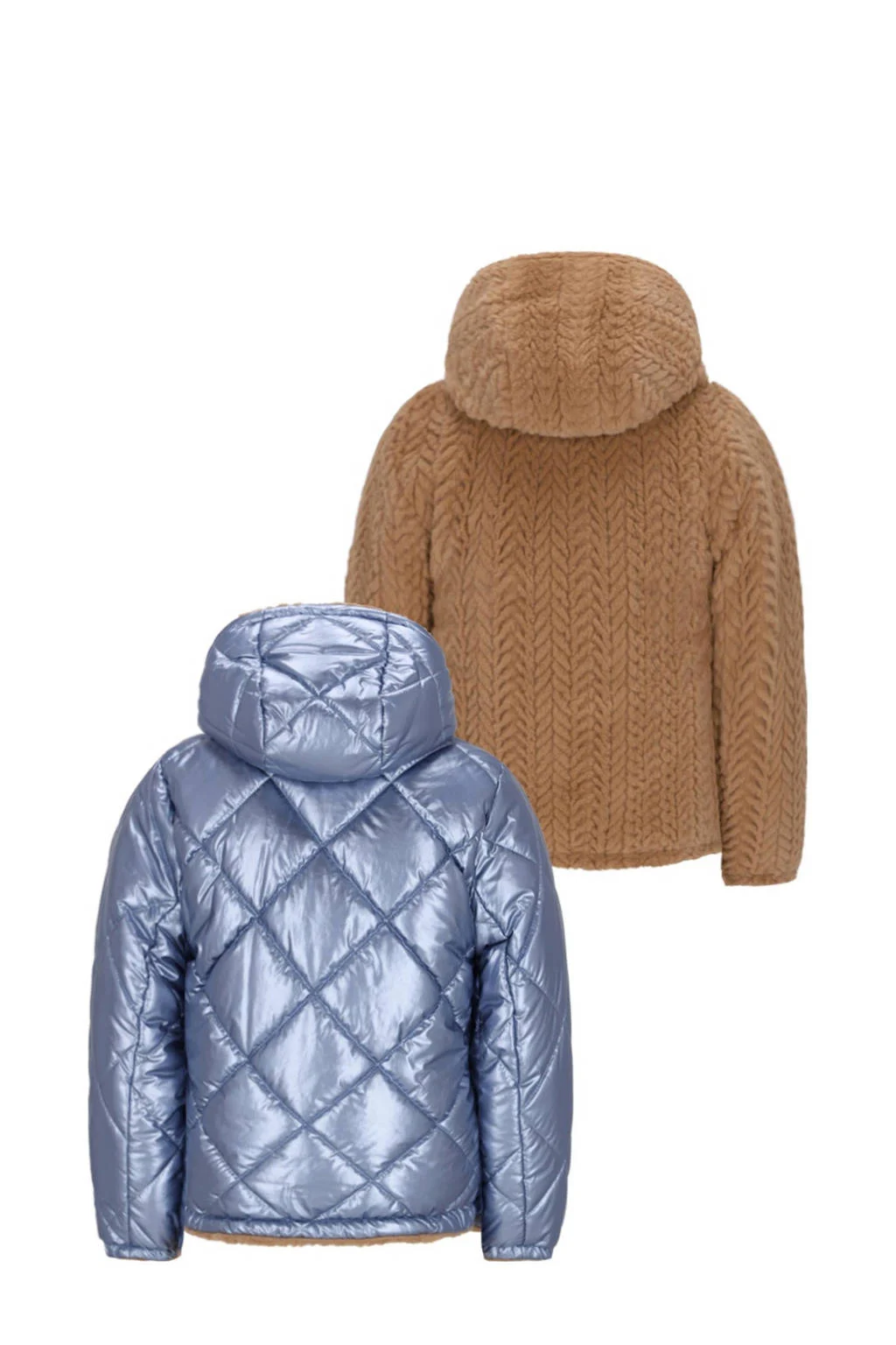 Like Flo reversible jas blauw