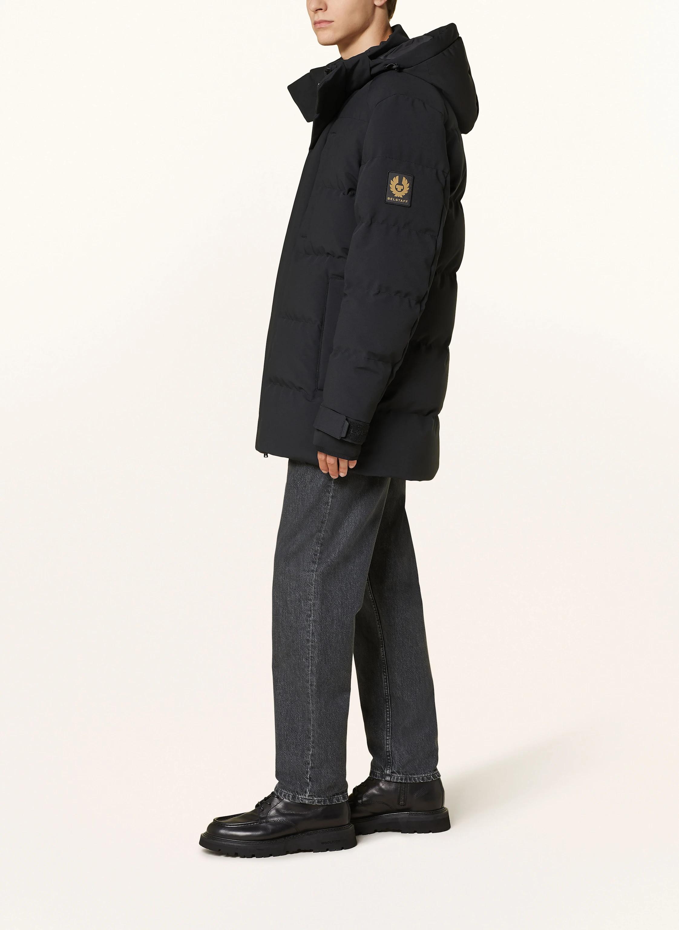 BELSTAFF Daunenjacke PENDULUM mit abnehmbarer Kapuze