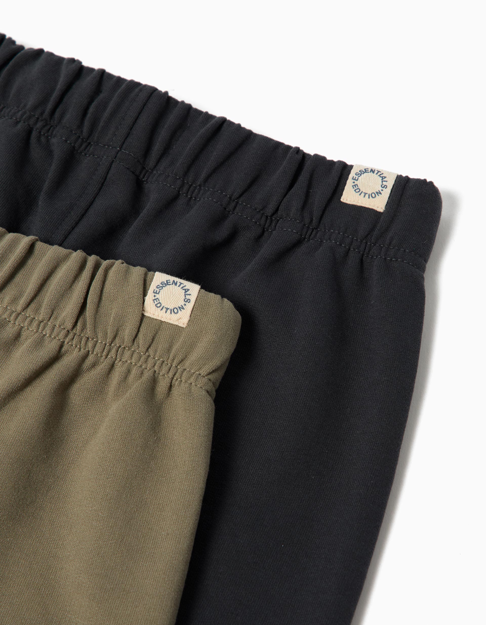 Pack 2 Joggers de Felpa, Menino, Cinzento Escuro