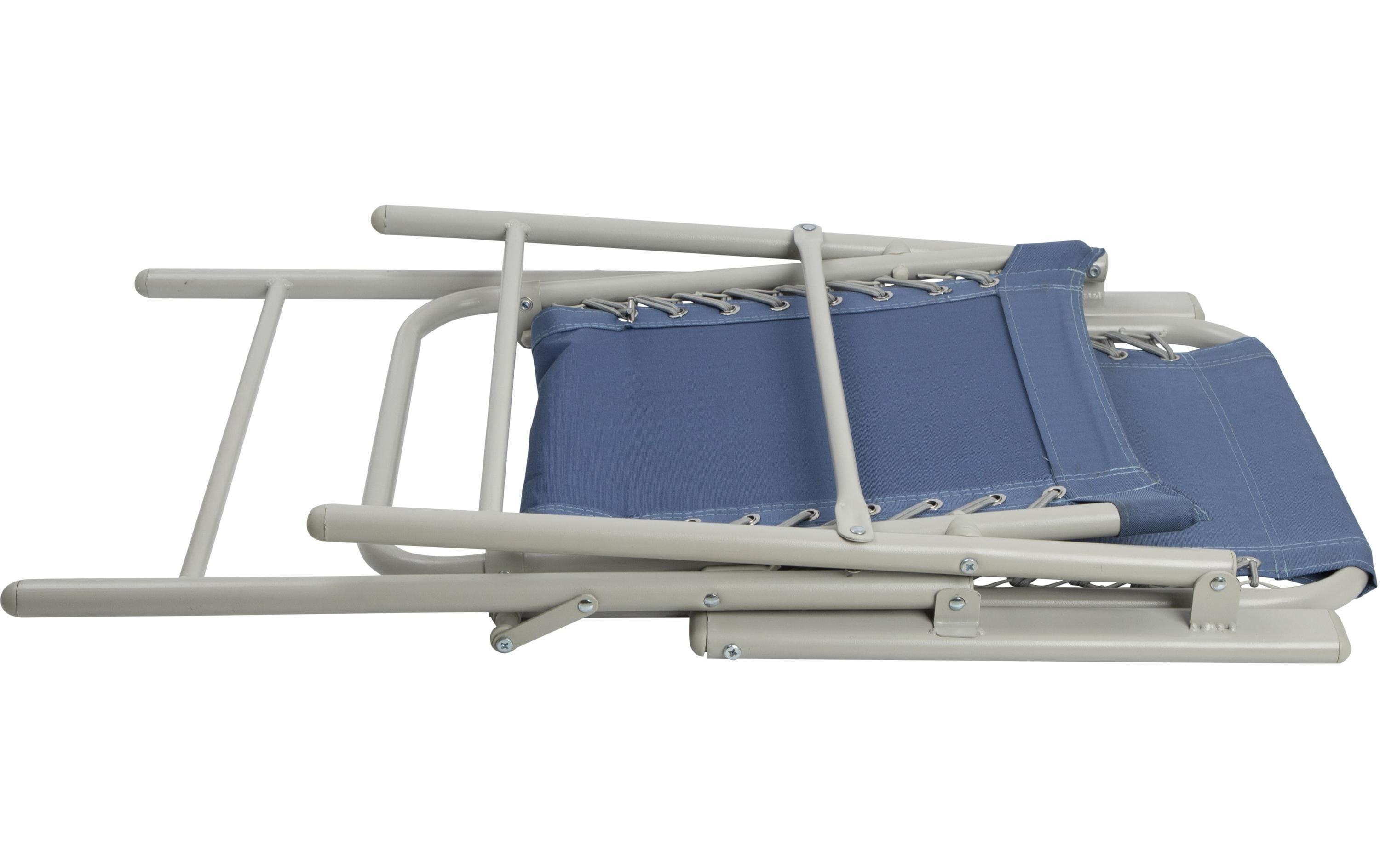 Campingstuhl Comfort BluGemütlicher Outdoor-Stuhl