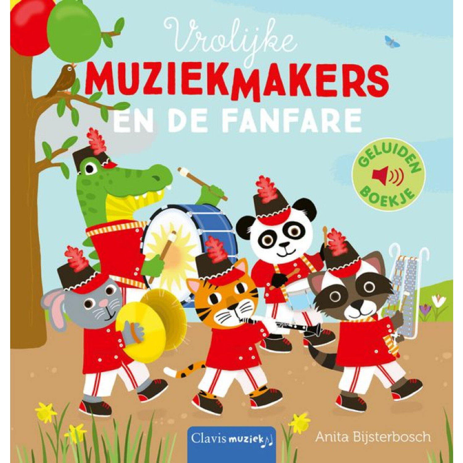Boek | Vrolijke muziekmakers en de fanfare | Geluidenboek
