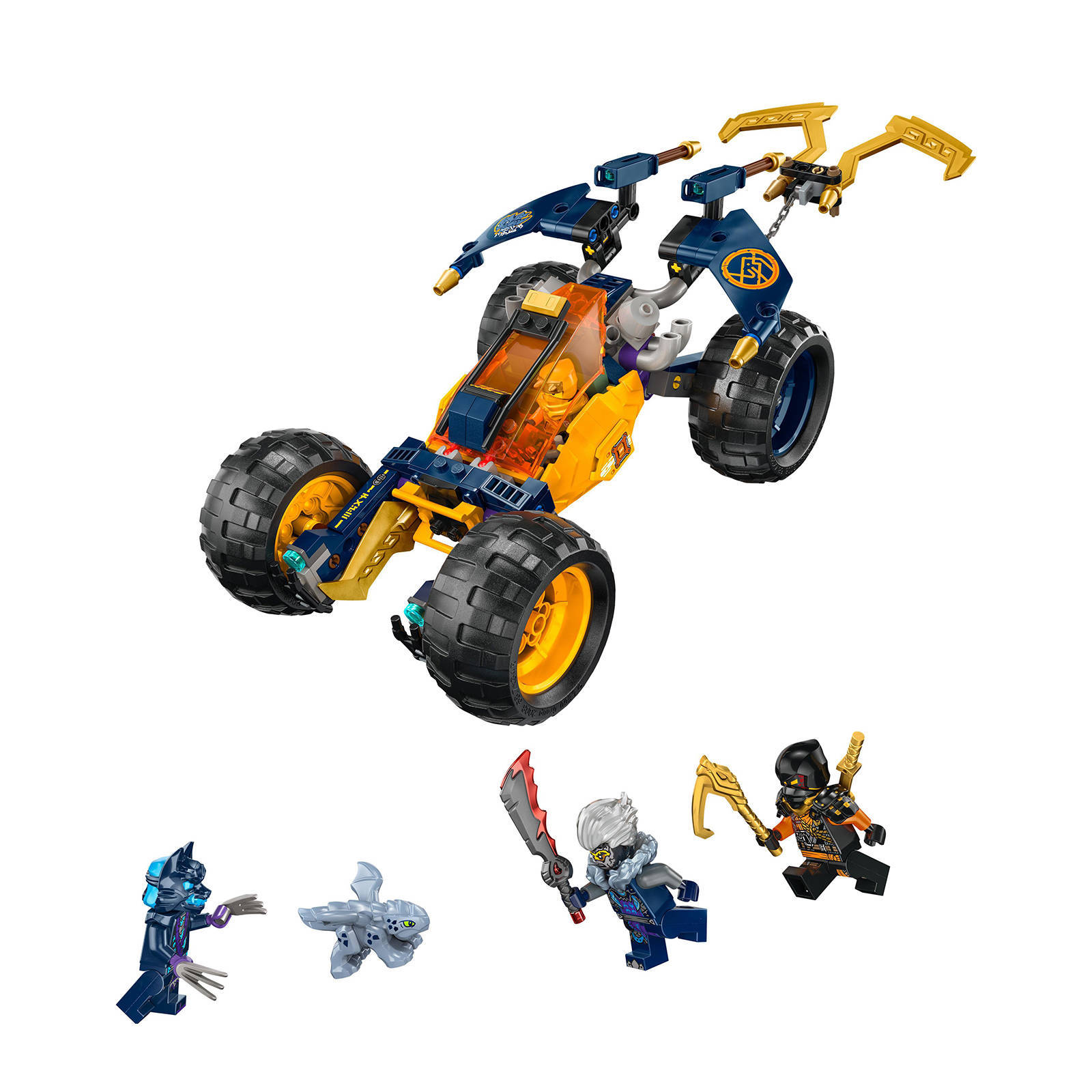 LEGO Arins ninjaterreinbuggy Voertuig en Draken Speelgoed Set voor Kinderen 71811