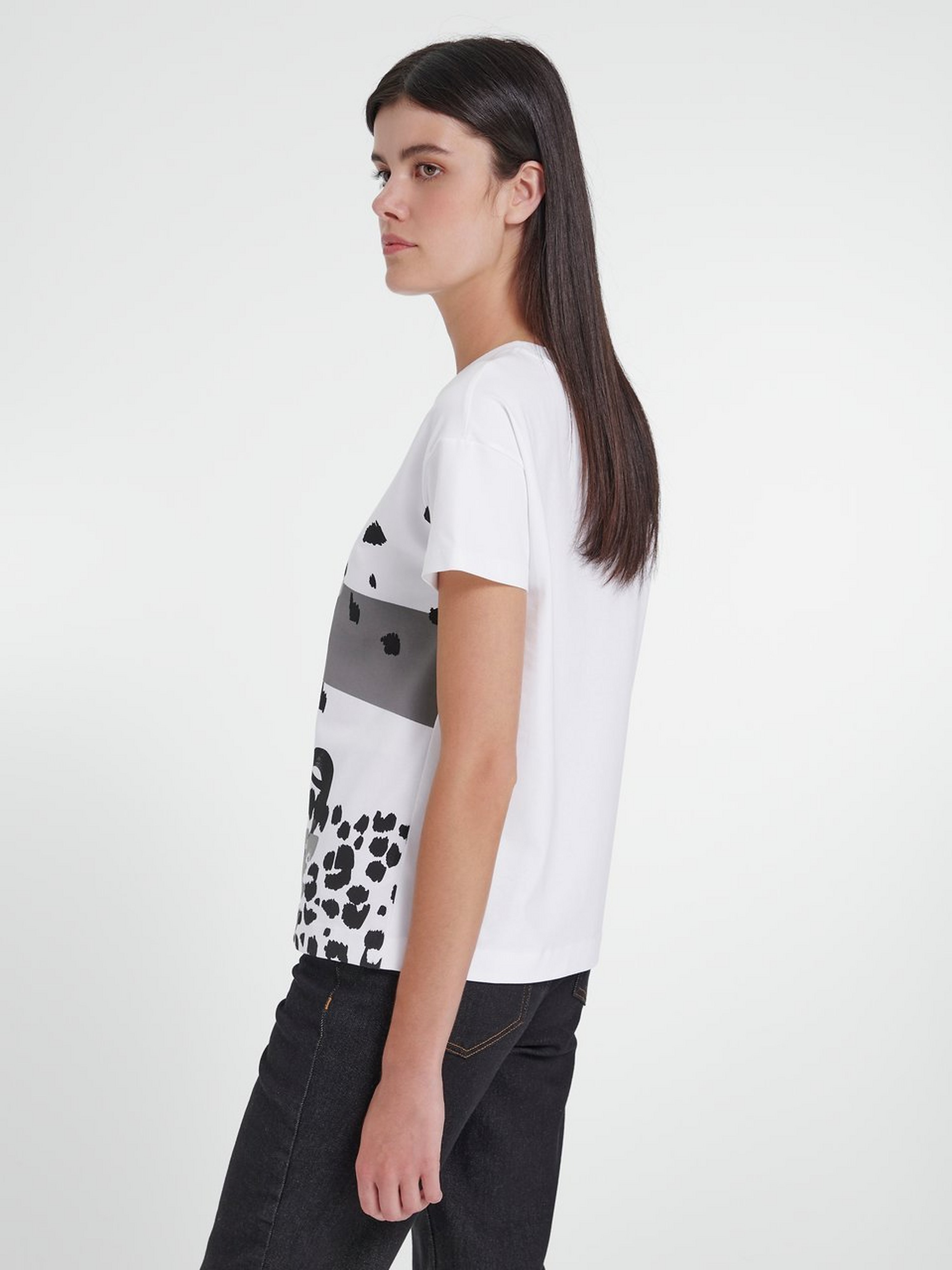 Rundhals-Shirt