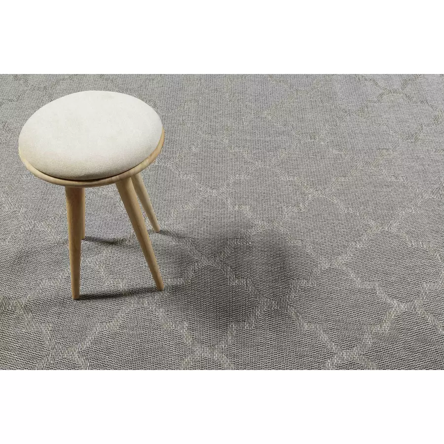 Wecon home Outdoorteppich In & Outdoor Gleamy Outdoor grau silber