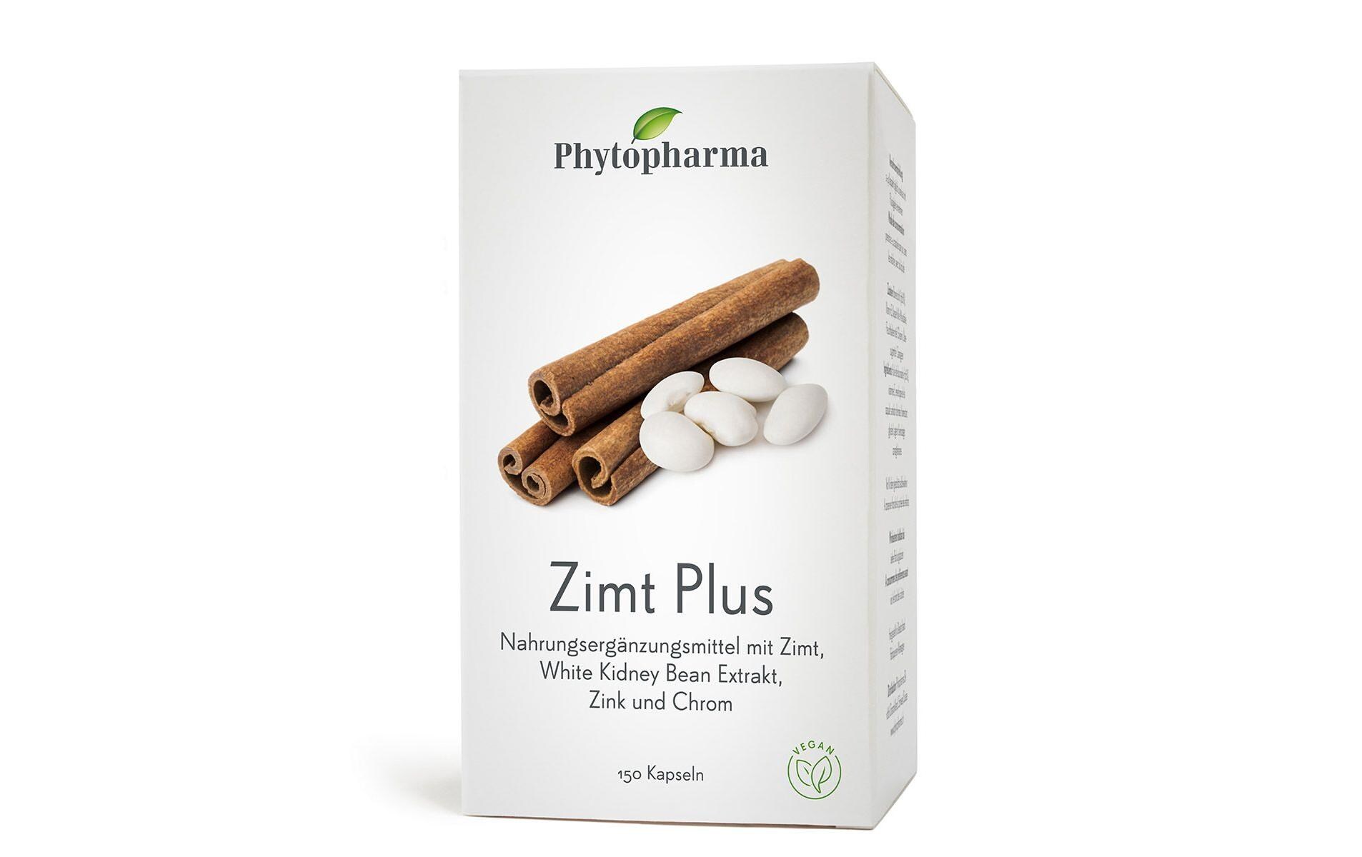 Zimt Plus 150 KapselnVegane Nahrungsergänzung mit Zimt