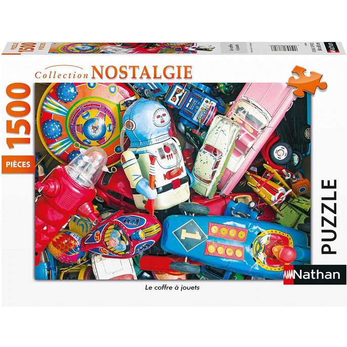 Puzzle : 1500 pièces - Le coffre à jouets