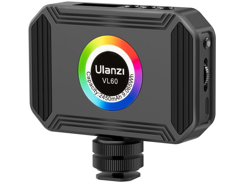 Ulanzi Videoleuchte VL60 Tragbare quadratische Mini-Leuchte