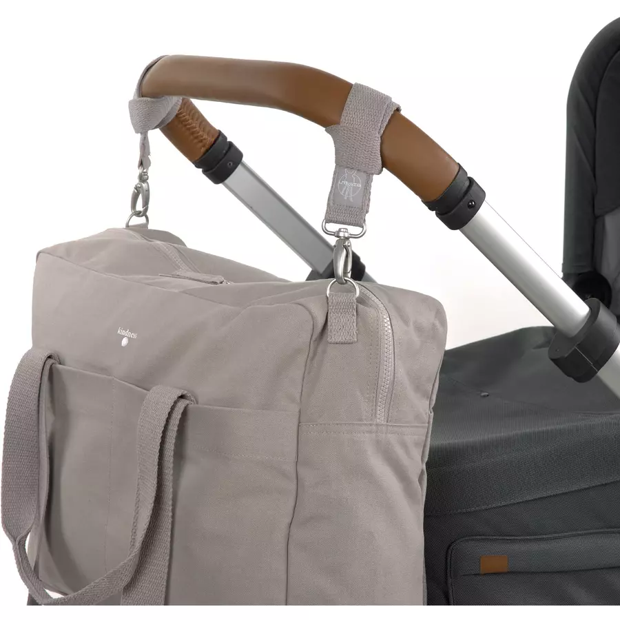 LÄSSIG Wickeltasche Green Label Cotton Essential Bag taupe