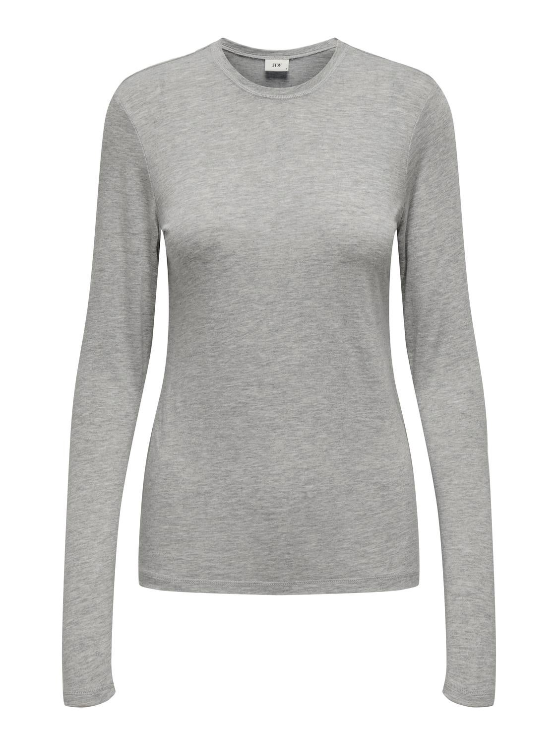 JDYSUMA Top Light Grey Melange
