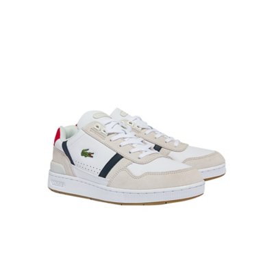 Chaussures de villes homme T-Clip en cuir LACOSTE