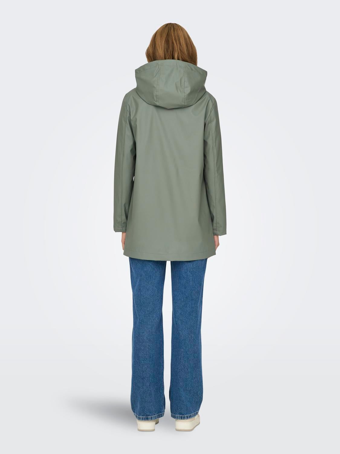 ONLELISA Regenmantel Agave Green