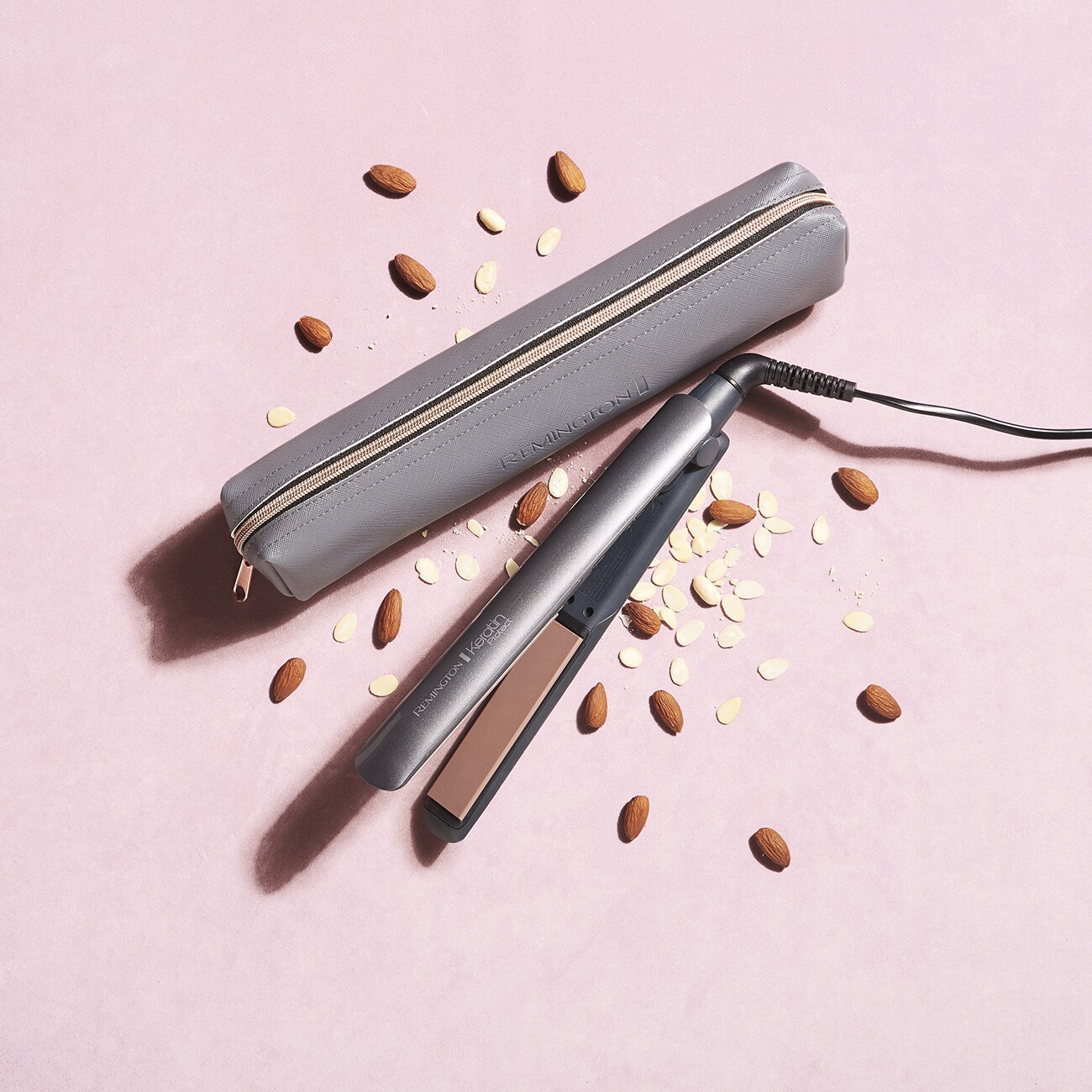 Remington S8598 Keratin Protect grau Glätteisen