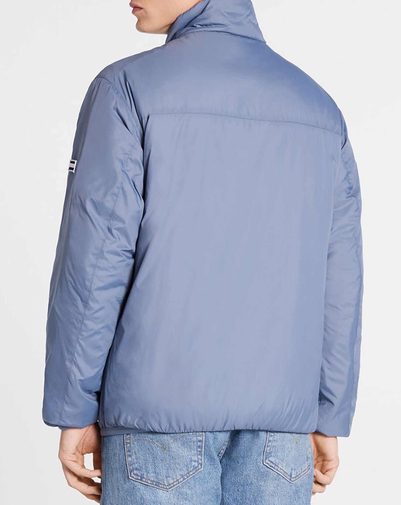 Tommy Jeans Blouson réversible enfilable bleu/blanc