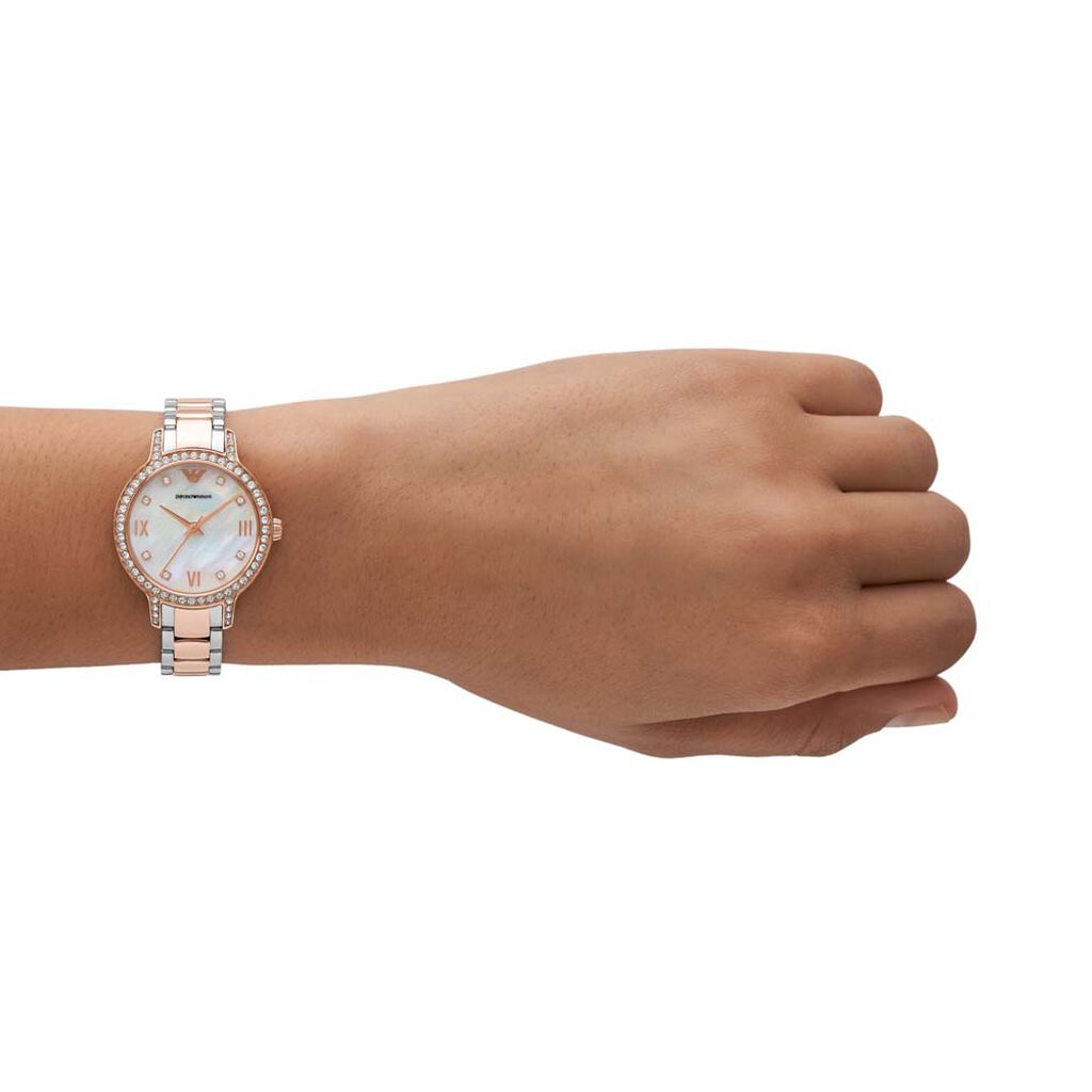 Montre Emporio Armani Blanc