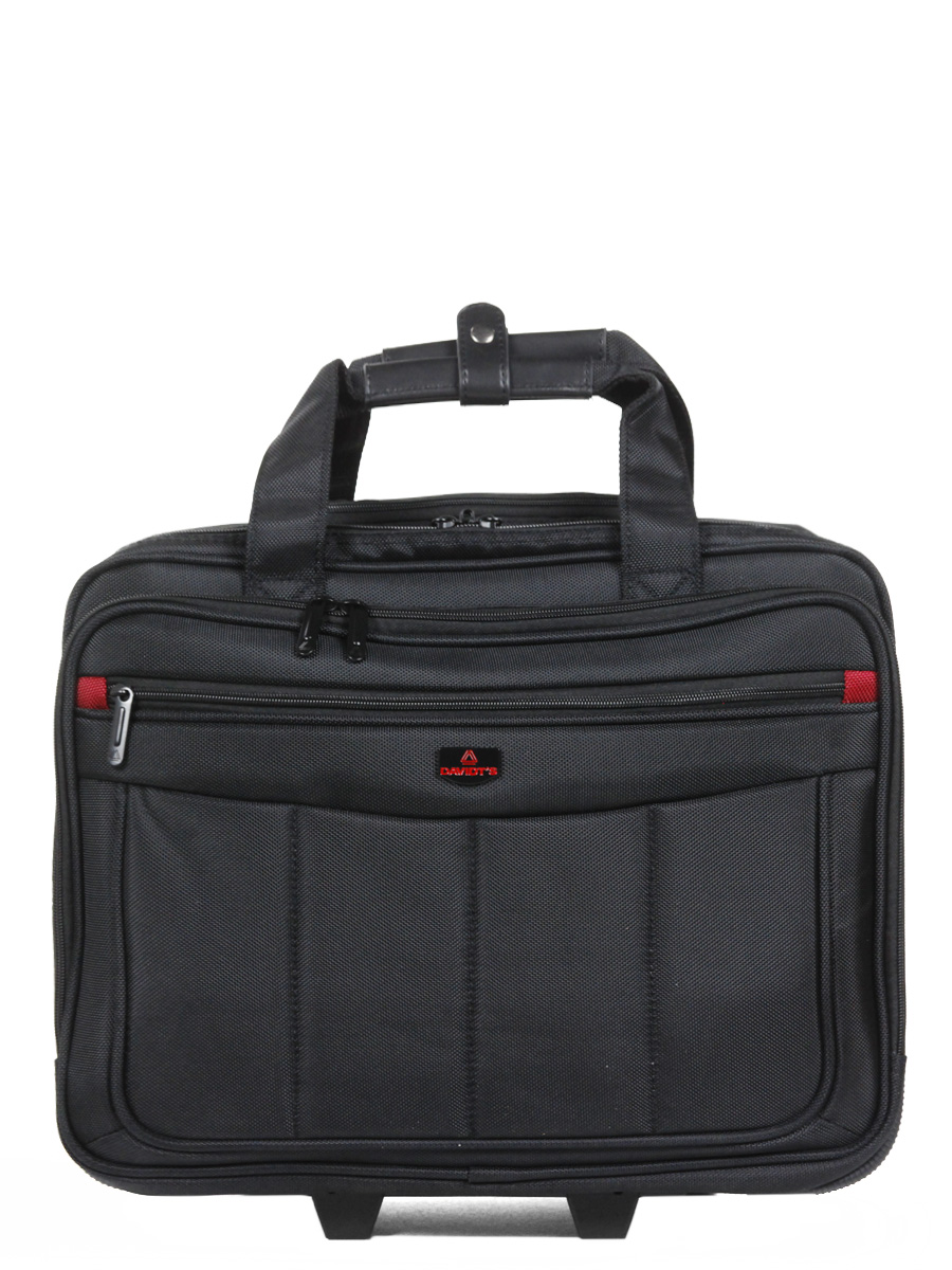 Pilot case Davidt's Monte-Carlo 15.4 pouces - 3 compartiments