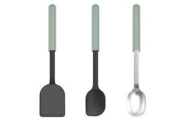 Chef It kookset 3-delig (spatel   pollepel   opscheplepel) - Nordic sage