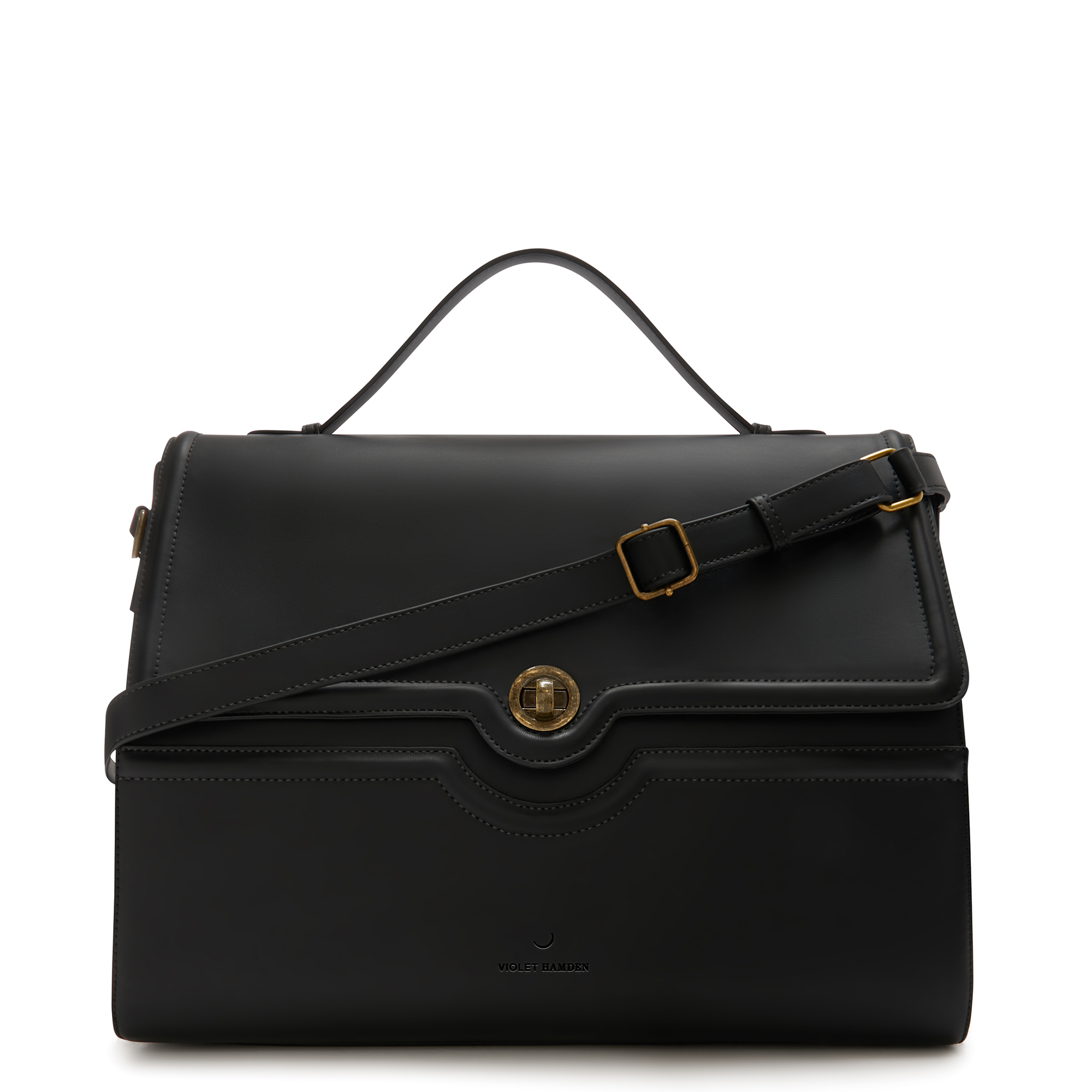 handtas, laptoptas Violet Hamden Violet Hamden Zwart