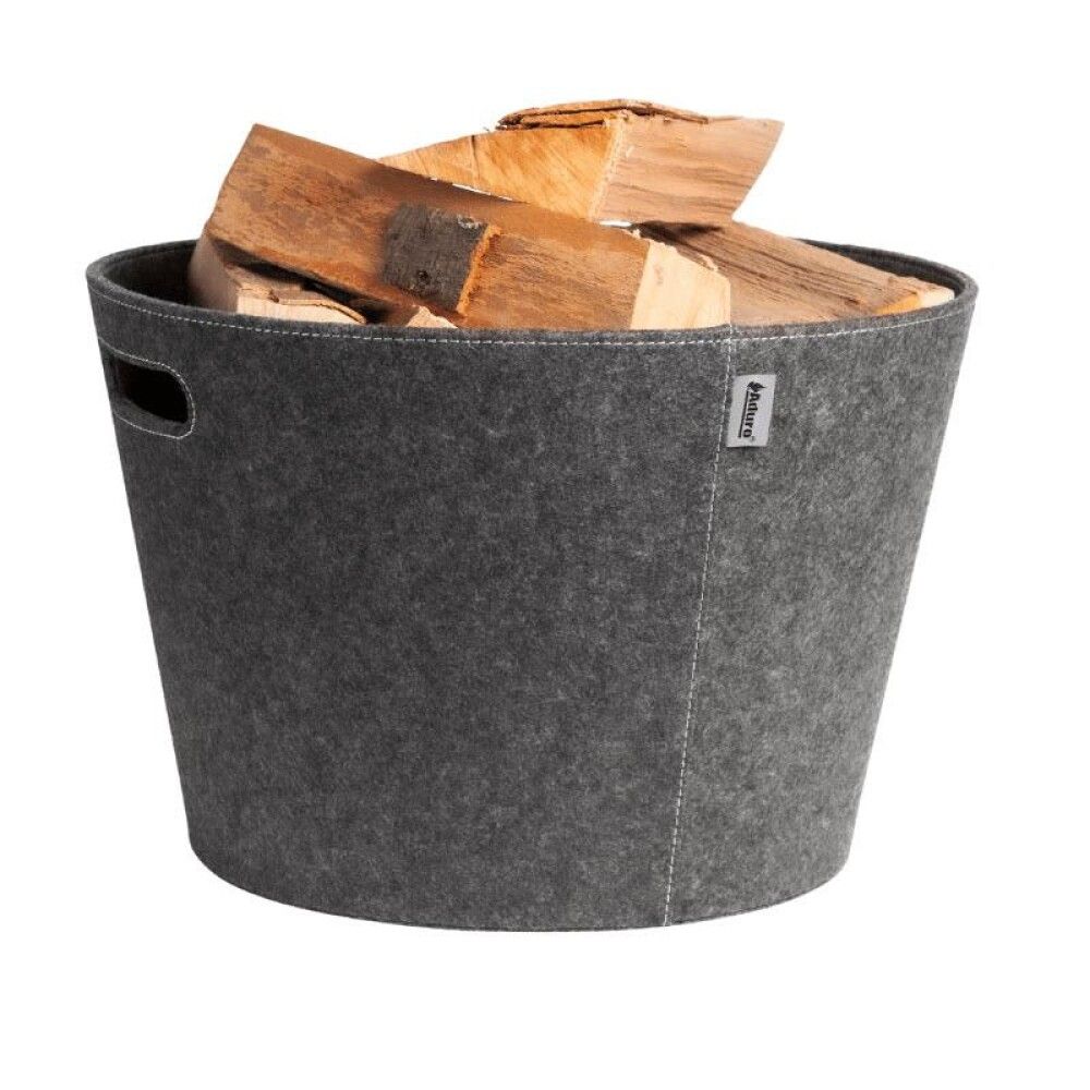 VEDKURV ADURO PROLINE GRÅ Ø45