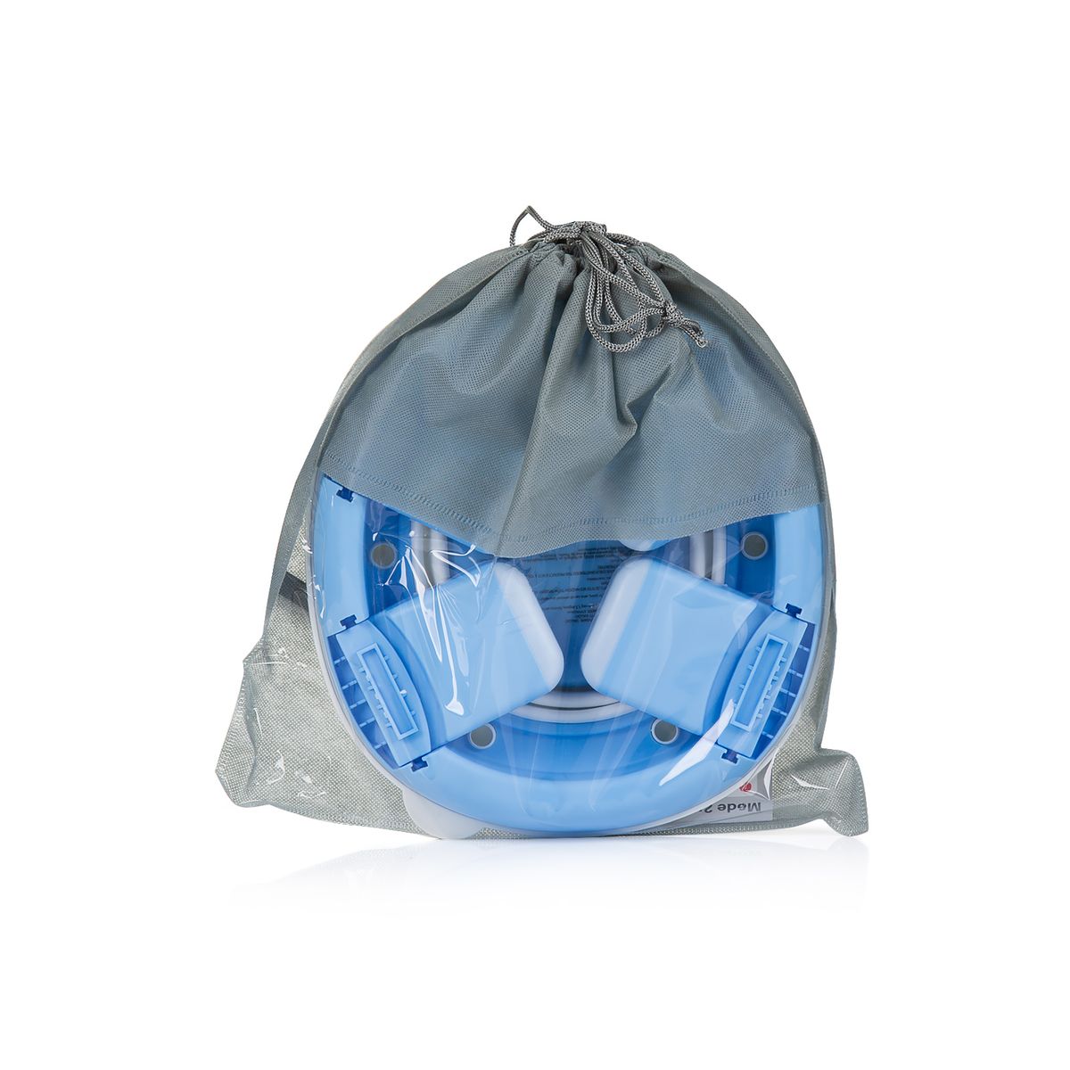 Chipolino Toilettentrainer 2 in 1 Viaggio faltbar Tragetasche ergonomische Form blau