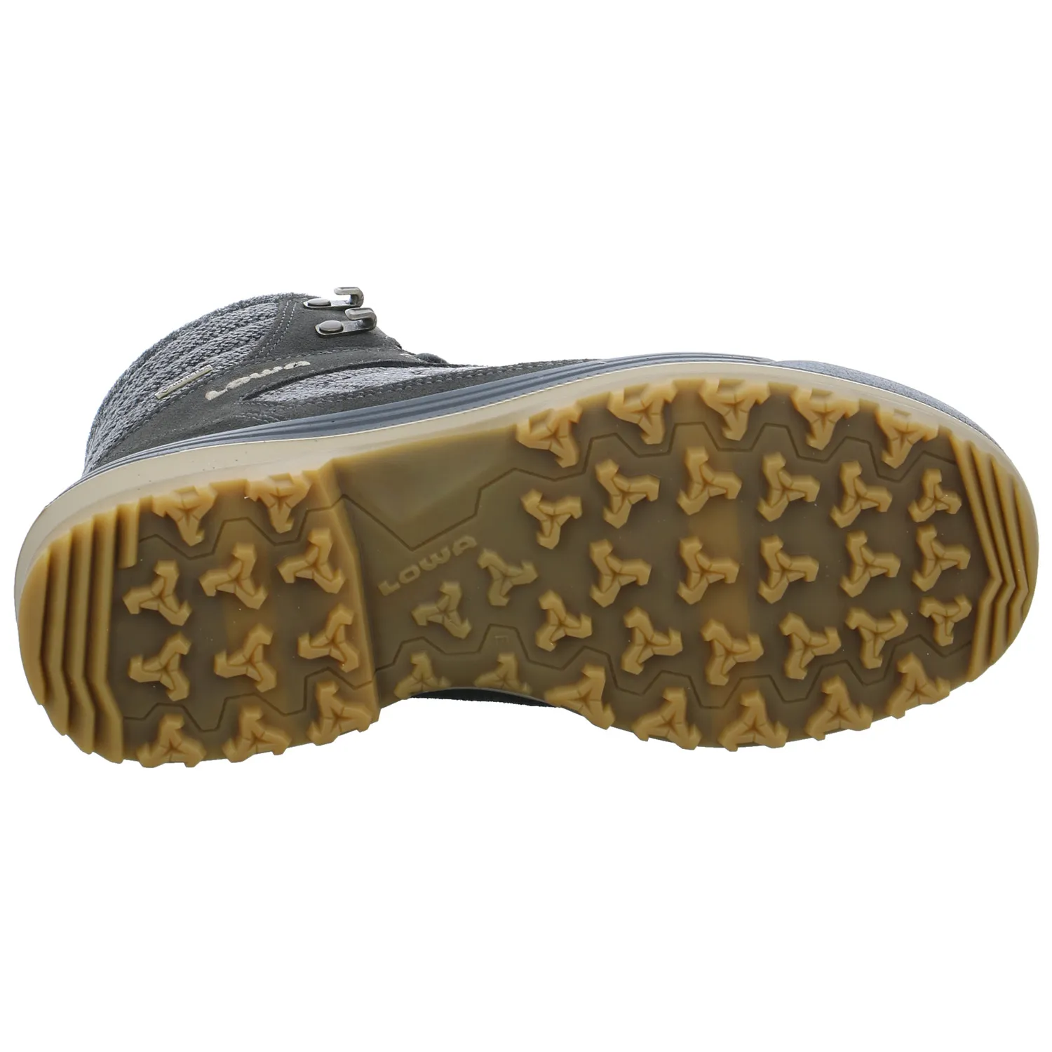 LOWA Snowboots Grau Leder