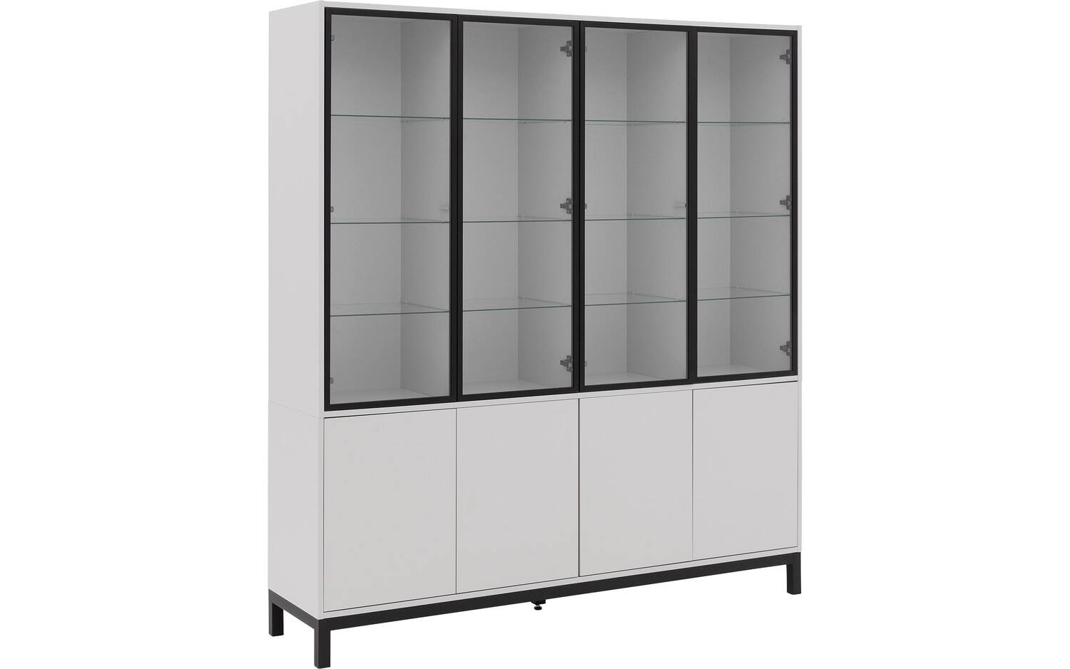 Goossens vitrinekast Valencia in melamine