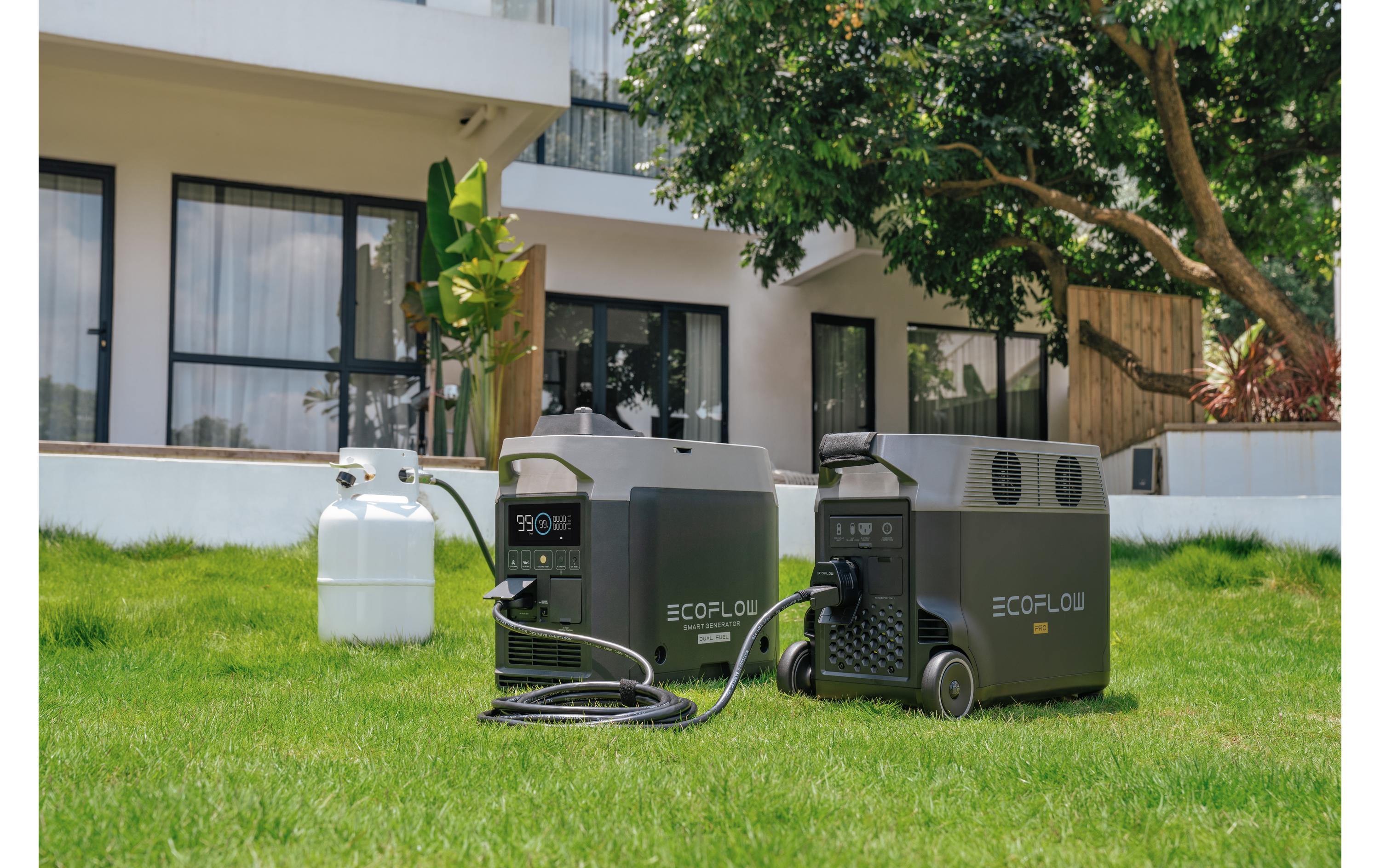 Stromerzeuger Smart Generator (Dual Fuel) 1800 W<br>Dual-Treibstoff Generator – läuft mit Benzin und Flüssiggas (LPG)