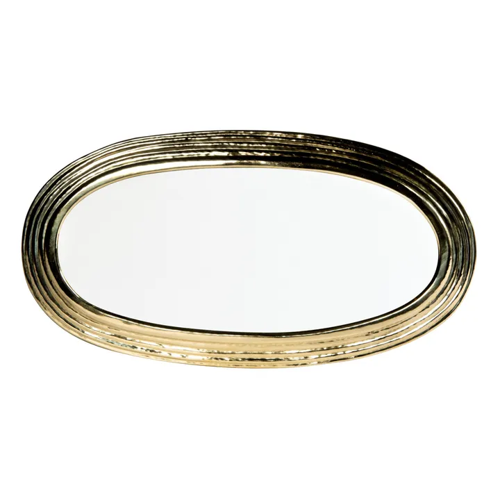 Cosydar Miroir ovale Katac en laiton | Laiton