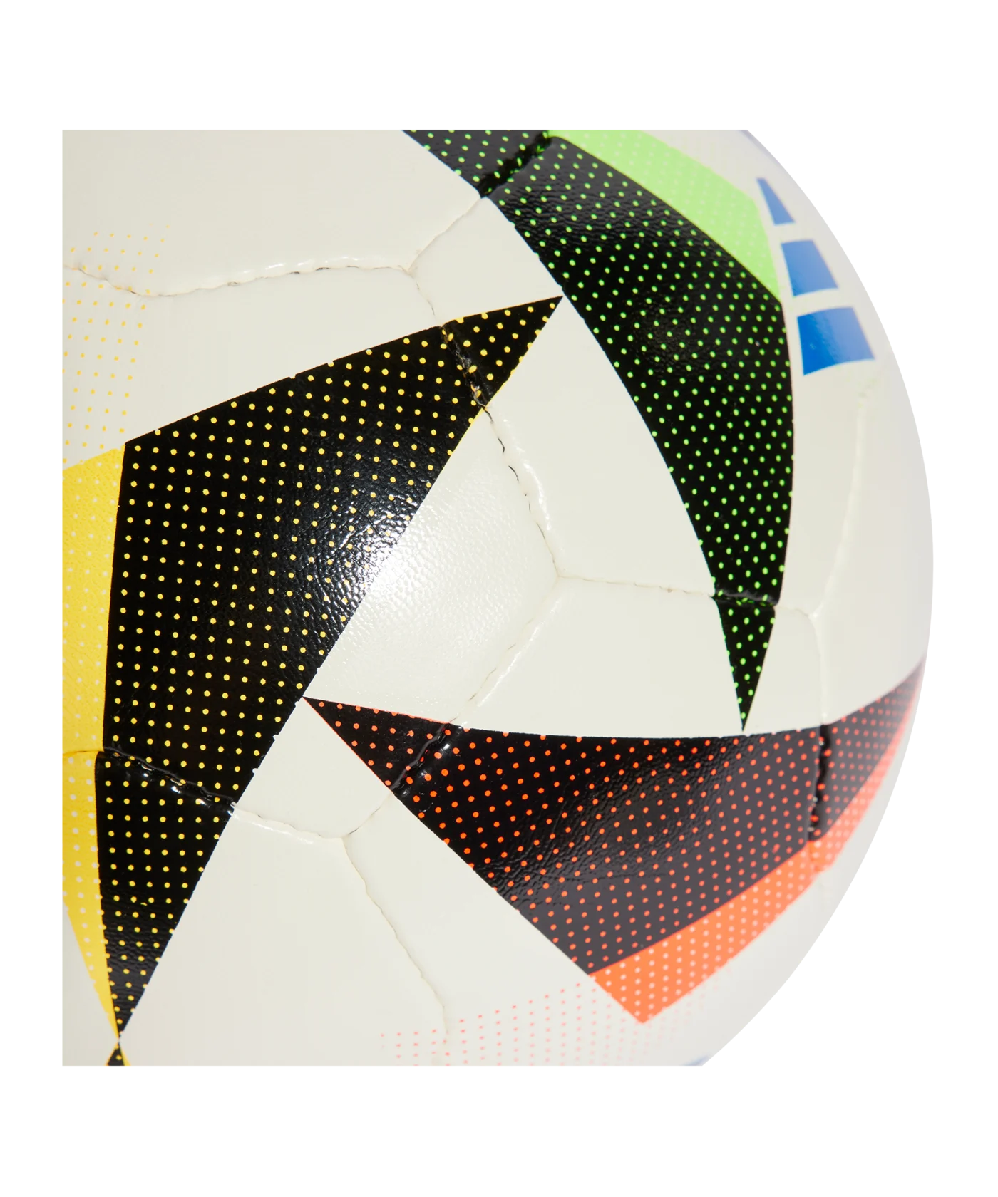 adidas Fussballliebe TRN Sala Futsal Trainingsball EM 2024 Weiss Schwarz Blau