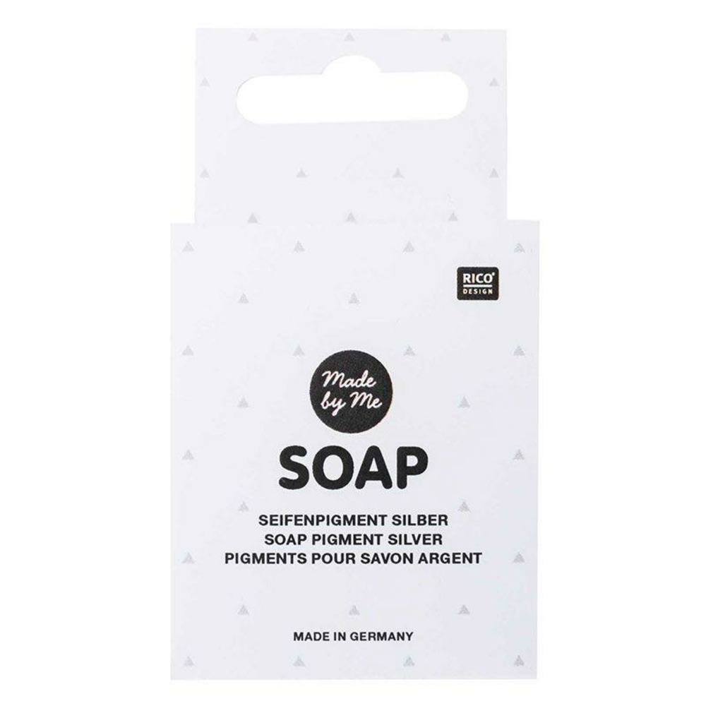 Pigment argenté pour savon 20 ml