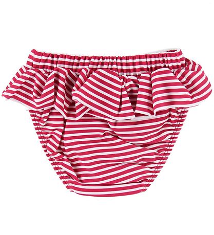 Petit Crabe Bikinihöschen - Zoe - UV50+ - Rot/Weiß gestreift