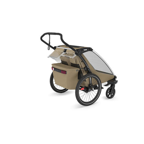 Poussette Remorque-Vélo Chariot Cross 2 Double Dark Slate - THULE